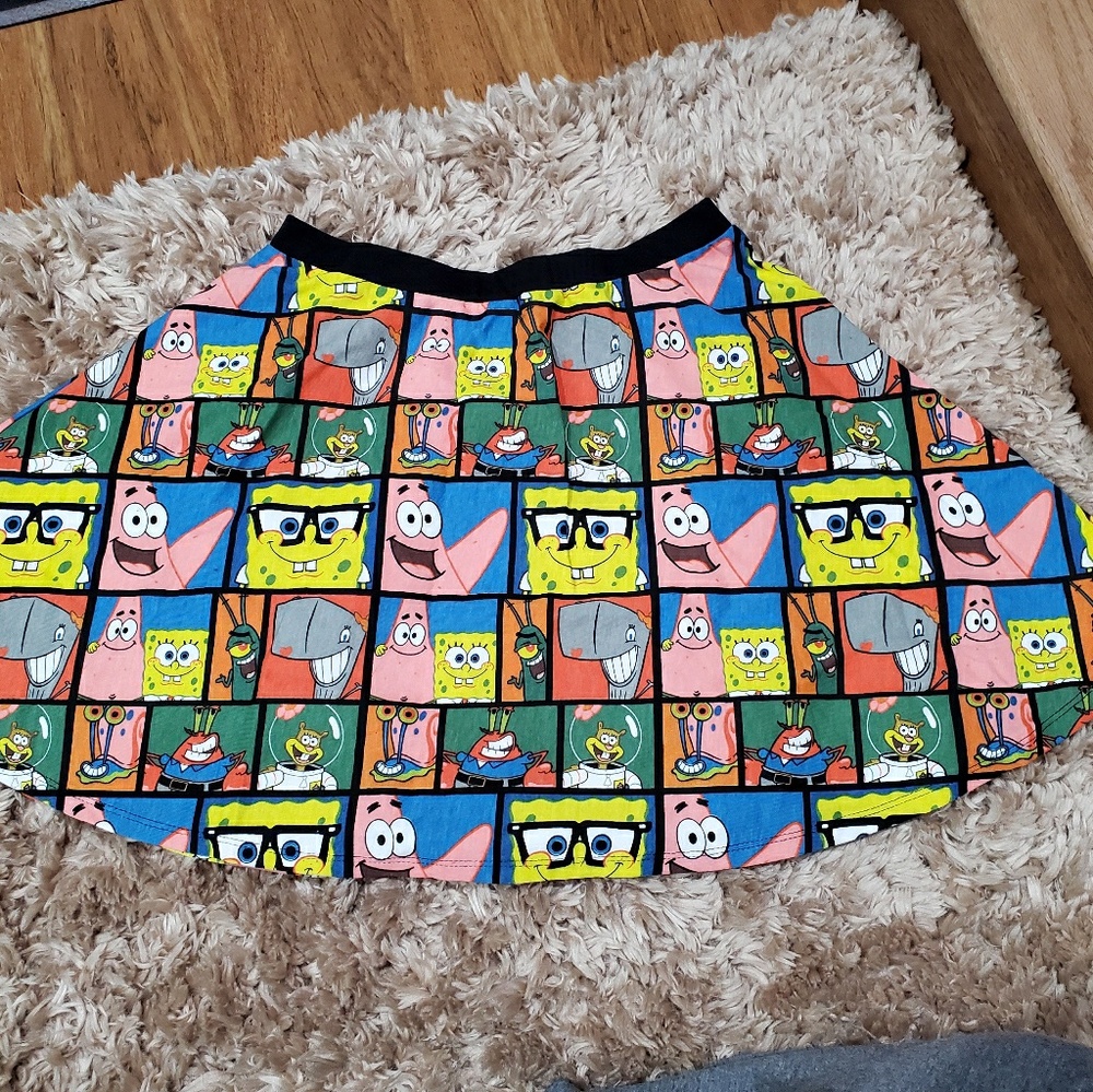 Spongebob Squarepants skater skirt